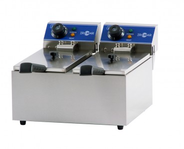 FREIDORAS ELÉCTRICAS DE SOBREMESA, DOBLE CUBA, FRY-4+4