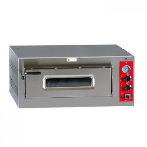 HORNO DE PIZZA ELÉCTRICO, DE UNA CÁMARA, HP-6/Ø330 mm - trifásico 